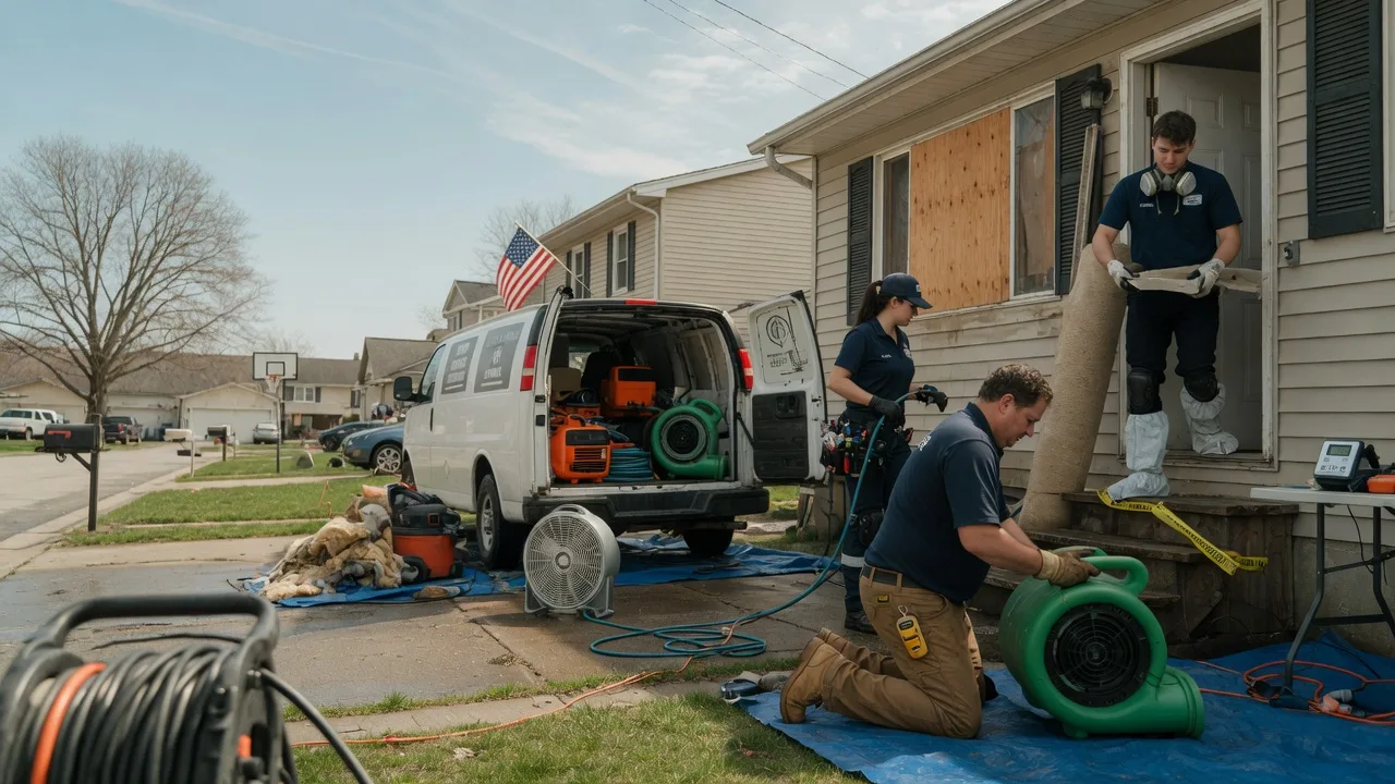 Water Damage Restoration in Hensel, ND near me
